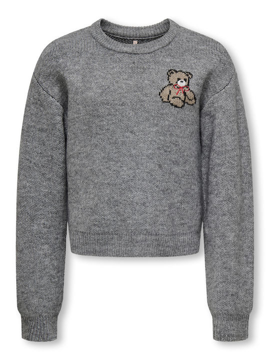 Kids' Sweater Long Sleeve Gray