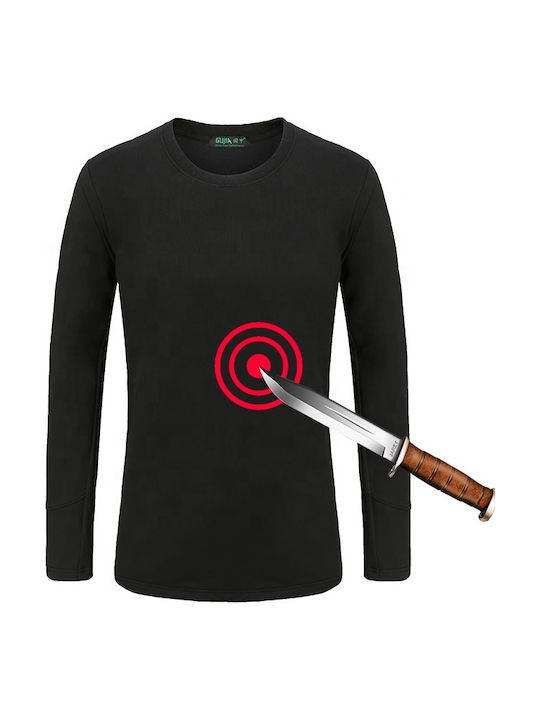 Anti-stab Protection Hoodie Black