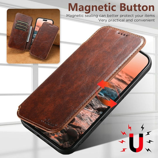 SUTENI Book Brown (iPhone 17 Pro Max)