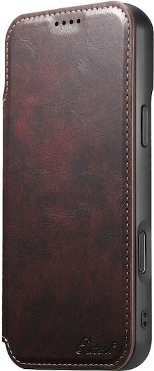 SUTENI Book Brown (iPhone 17 Pro Max)