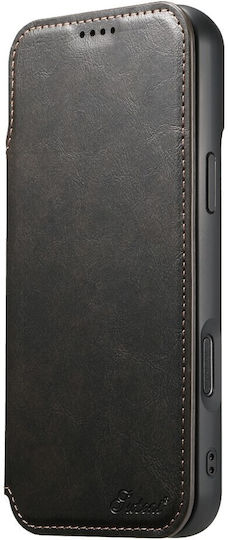 SUTENI Book Black (iPhone 17 Pro Max)
