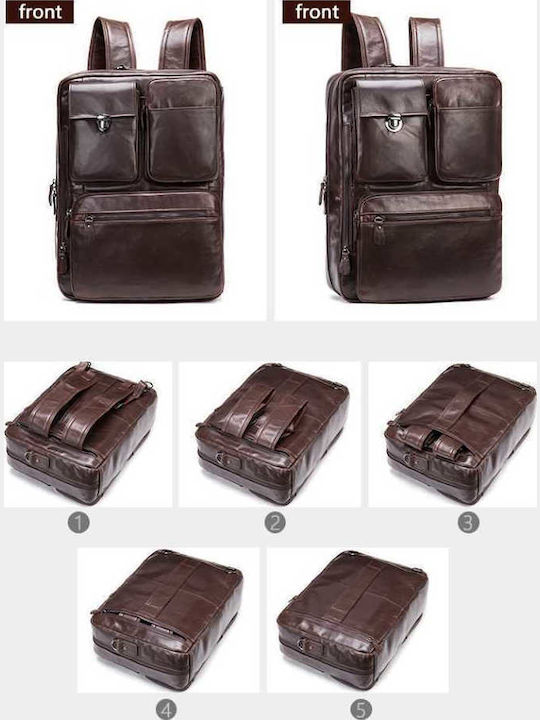 Leder Herren Geldbörse Braun
