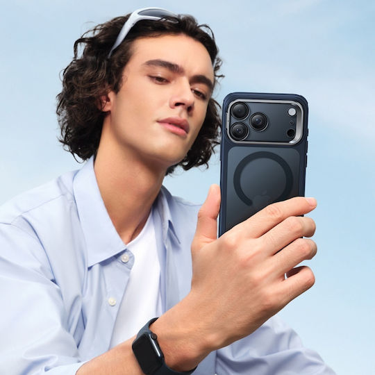ESR Umschlag Rückseite Metallisch Blau (iPhone 17 Pro)