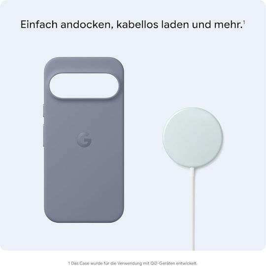 Google Umschlag Rückseite Silikon Grün (Google Pixel 10 / 10 Pro)