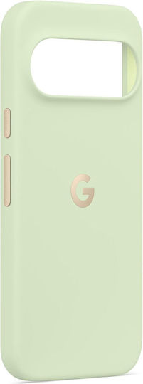 Google Umschlag Rückseite Silikon Grün (Google Pixel 10 / 10 Pro)