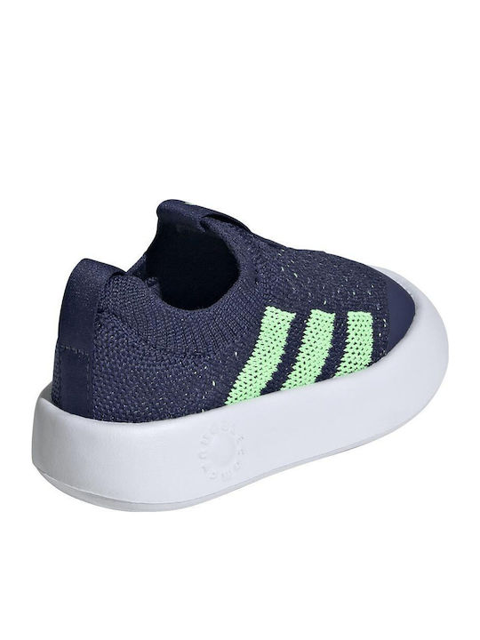 Bubblecomfy I Kids Sneakers Slip-On Navy Blue