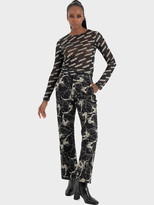 Pants Γυναικείο Jean Παντελόνι Black