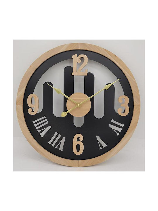 Wall Clock Metallic Gold Ø60cm