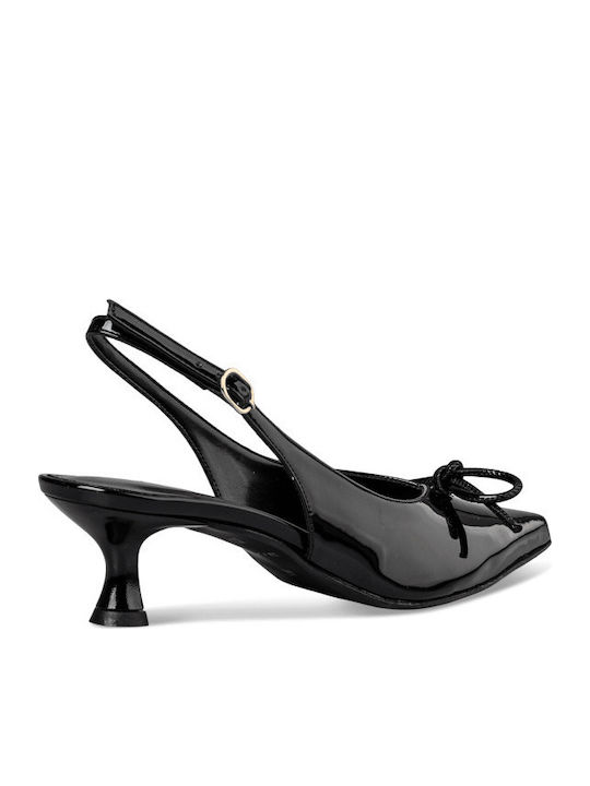 Pumps mit mittelhohem Absatz Schwarz