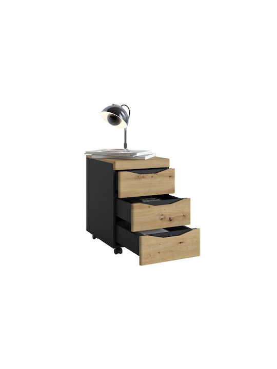 Nachttisch Holz Braun 45x55x57cm