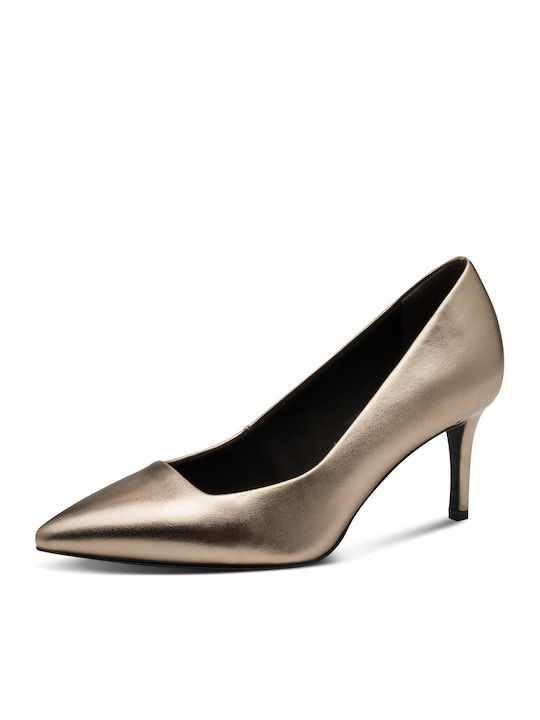 Pumps mit mittelhohem Absatz Goldene