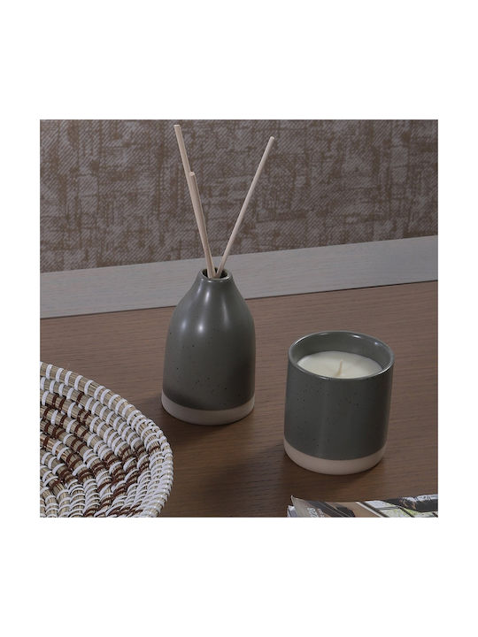 Αρωματικο Κερι Sweet Magnolia 180gr Γκρί Nef-nef Homeware