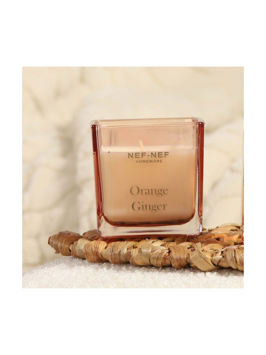 Ароматна Свещ Orange Ginger 25 200гр Nef-nef Home Wear Бордо