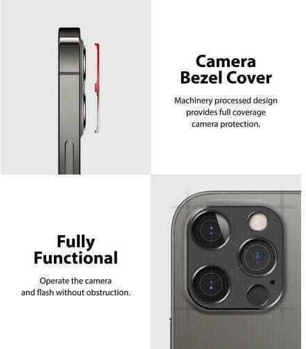 Protecție Cameră Tempered Glass Blue pentru iPhone 12, iPhone 12 Pro