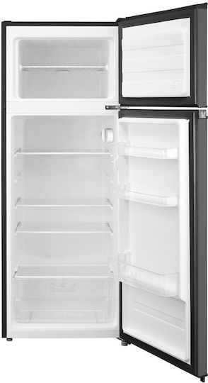 Morris Frigider cu două uși 204lt Î143xL55xA55cm. Negru B72207DTD