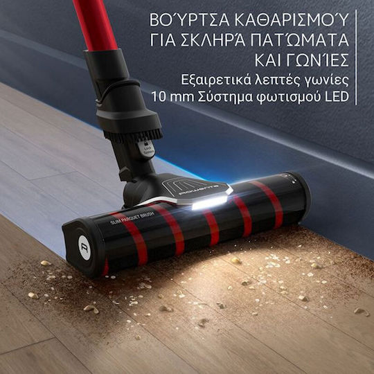 Rowenta X-Force Flex 9.60 Επαναφορτιζόμενη Σκούπα Stick 18.5V Μαύρη