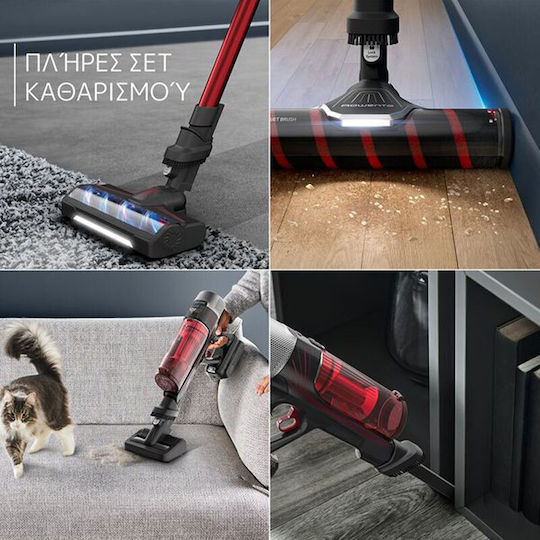 Rowenta X-Force Flex 9.60 Επαναφορτιζόμενη Σκούπα Stick 18.5V Μαύρη