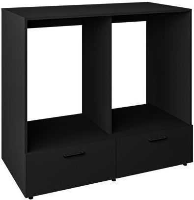Epipla1.gr Floor Bathroom Shelf Plastic Black