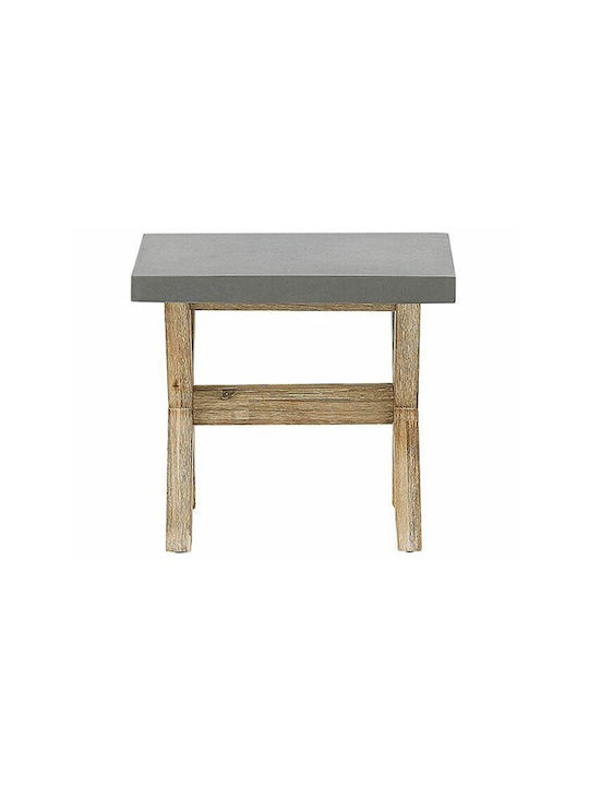 Σκαμνάκι από Τσιμέντο Γκρι 51x40x45cm Σκαμνάκι από Τσιμέντο Γκρι 51x40x45cm