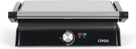 Livoo Τοστιέρα για 2 Τοστ 2200W Μαύρη