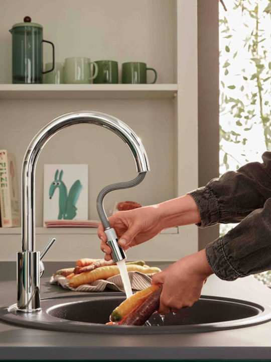 Grohe Küchenarmatur Zähler Silber