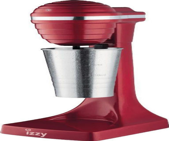 Izzy Caffeccino F-120 Milk Frother Tabletop 120W with 2 Speed Level Spicy Red