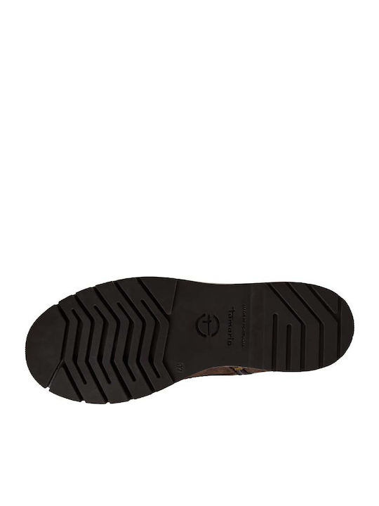 Wildleder Stiefeletten Damen Braun
