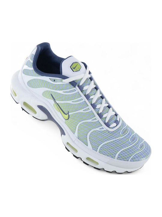 nike air max plus gs tn light blue white