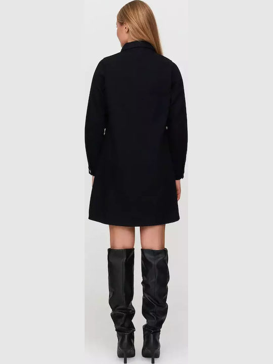 Mini Damenkleid Schwarz
