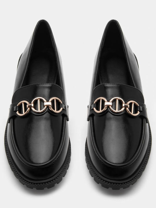 Γυναικεία Loafers σε Μαύρο Χρώμα