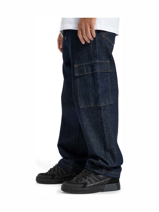 Worker Ανδρικό Παντελόνι Τζιν Cargo Dark Denim