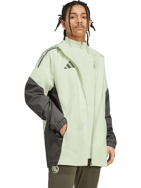 adidas Real Geacă Sport Impermeabilă Verde JP3997 | Skroutz Romania