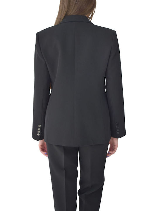 Baziana Blazer pentru femei Sacou Black