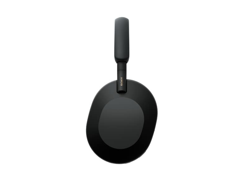 Sony WH-1000XM5 με Μαλακή Θήκη Ασύρματα / Ενσύρματα Over Ear Ακουστικά με 30 ώρες Λειτουργίας Μαύρα