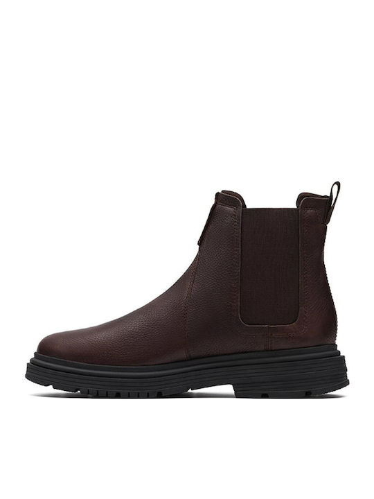 Leather Brown Chelsea Boots