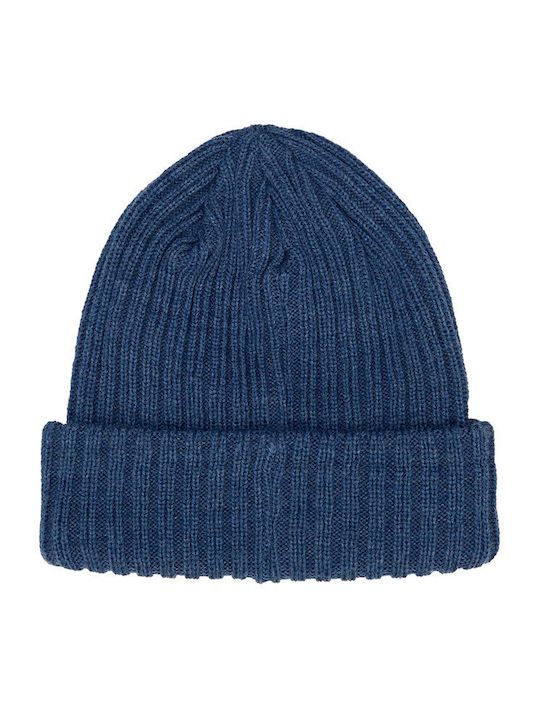 Fish N Destroy 2 Beanie Beanie Knitted in Blue color