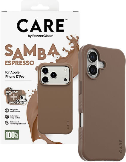 Care By Panzerglass Fashionable Case Samba Espresso W Magsafe Iphone 17 Pro