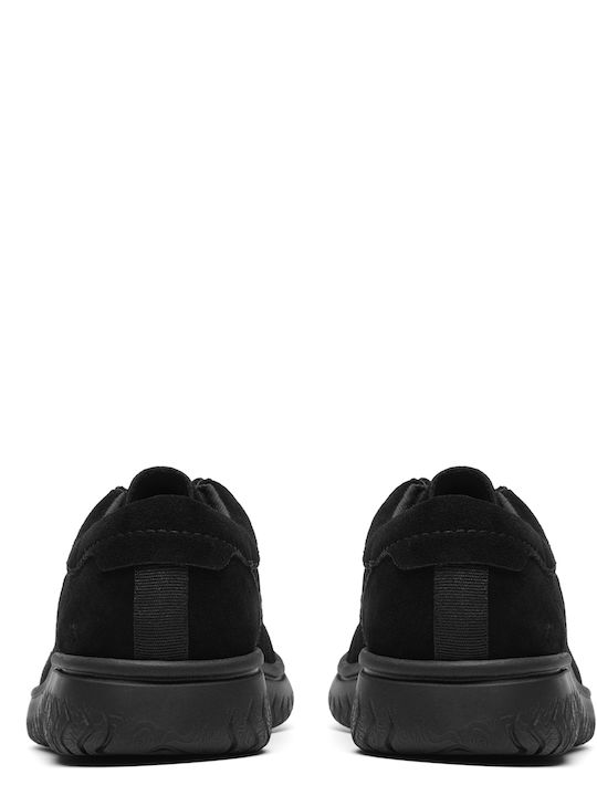 Suede Ανδρικά Casual Παπούτσια Μαύρα