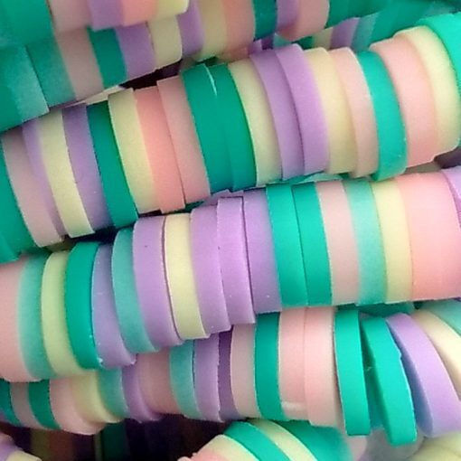Rubber Discs Multicolour 6mm 370pcs 16-10