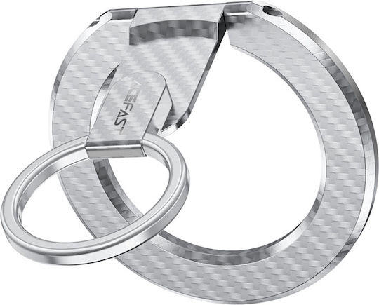 Acefast E25 Ring Holder Κινητού σε Ασημί χρώμα
