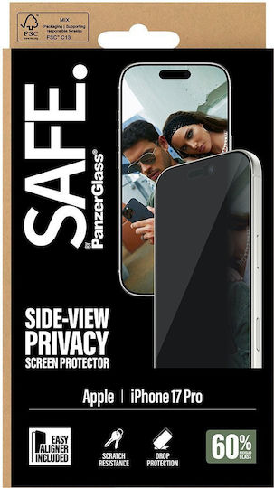 Safe By Panzerglass Privacy Screen Protector Iphone 17 Pro Ultra-wide Fit W Easyaligner
