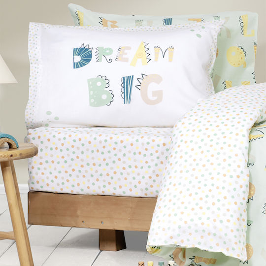 Nima Sheet Set Single with Elastic Band Cotton 100x200cm 3pcs