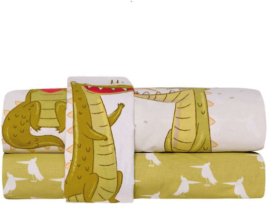 Kentia Sheet Set Cotton Cocordilo 270cm 3pcs
