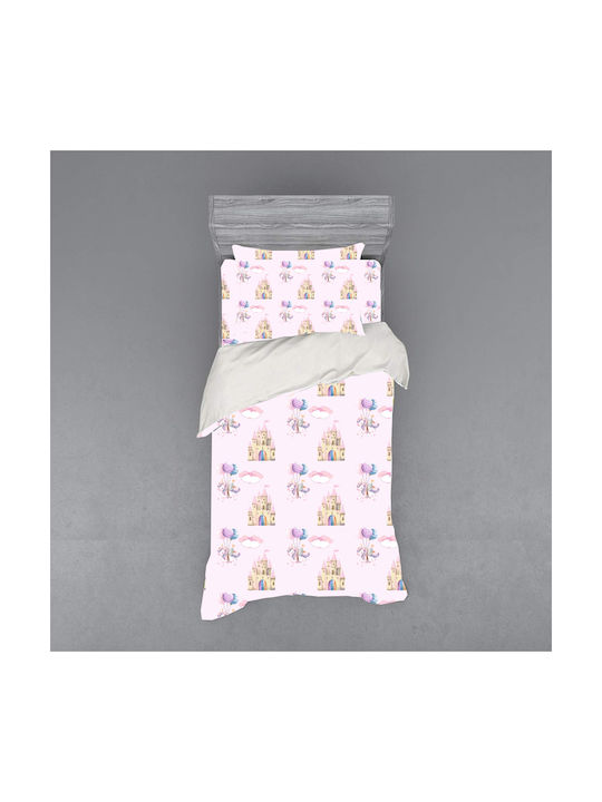 Astron Italy Single Sheets Set with Elastic Band Unicorn Fly 105x200cm Astron Italy Single Sheets Set with Elastic Band Unicorn Fly 105x200cm