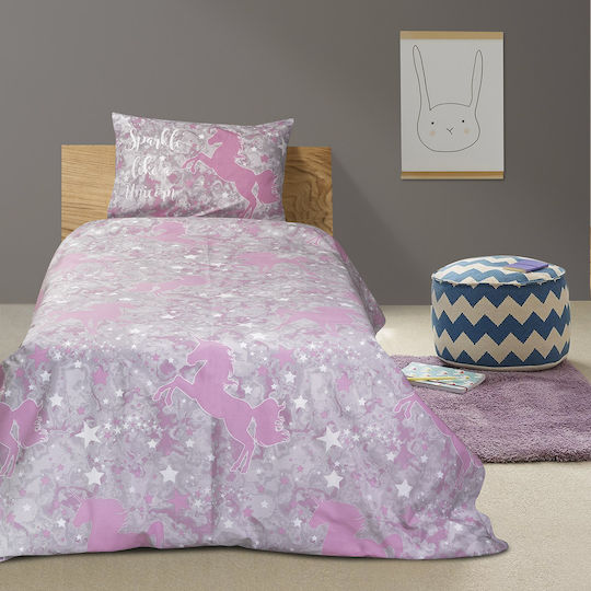 Beauty Home Single Set Centaur Gray 170x240cm