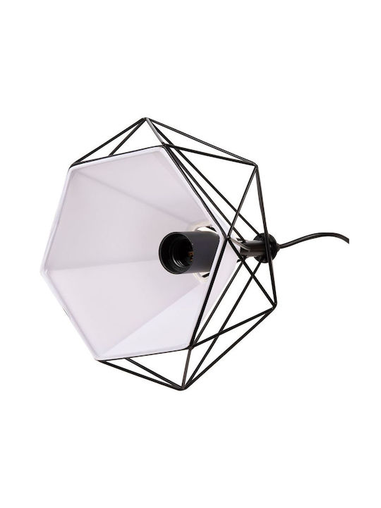 VenCore Pendant Light Black with Socket E27 25x25cm