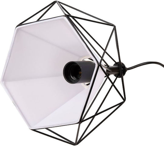 VenCore Pendant Light Black with Socket E27 25x25cm