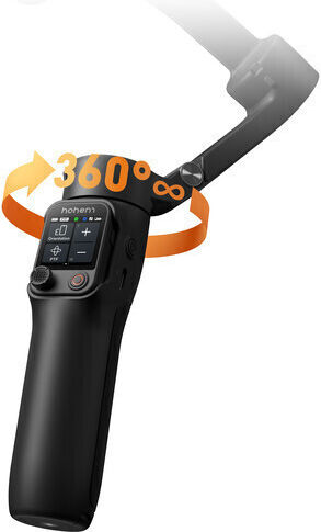 Hohem Isteady V3 Ultra Phone Gimbal with 3 Axis Stabilization and 9 Operating Hours Black