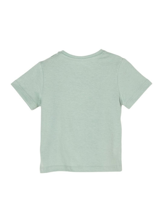 Παιδικό T-shirt πράσινο ανοιχτό