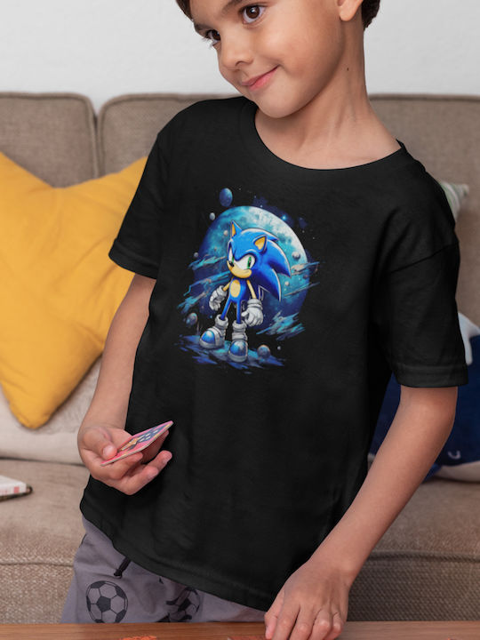 Kinder-T-Shirt Schwarz